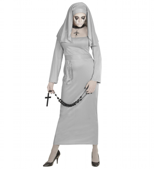Costum Calugarita Horror Gri [2]
