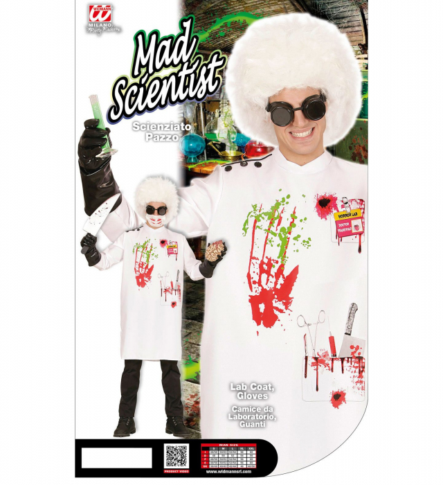 Costum Cercetator Nebun Adult [5]