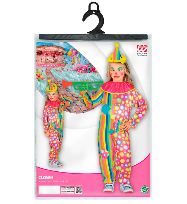 Costum Clown Salopeta Fete [4]