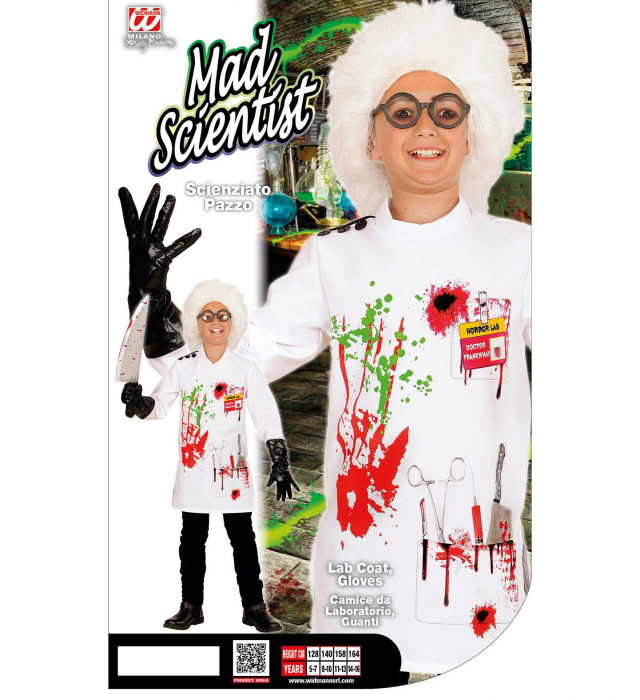 Costum Copil Cercetator Nebun [4]