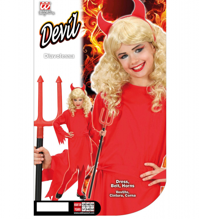Costum Diavolita Copii Halloween [3]