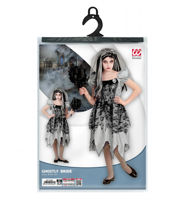 Costum Fantoma Mireasa Fetita [3]