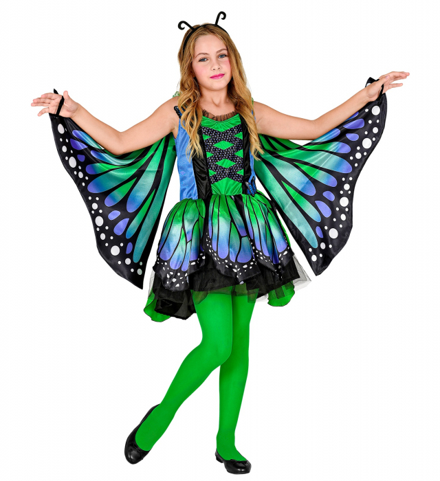 Costum Fluture Verde Fete [1]