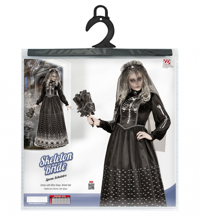 Costum Mireasa Schelet Adult [3]