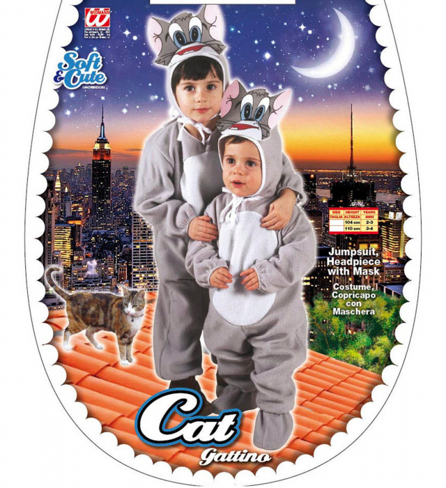 Costum Pisica Tom [2]