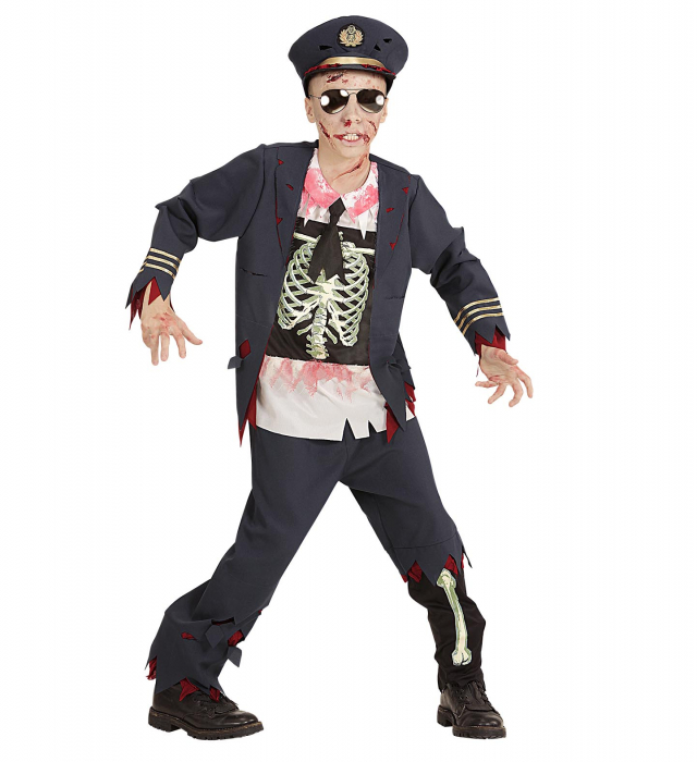 Costum Politist Zombie Copii [2]