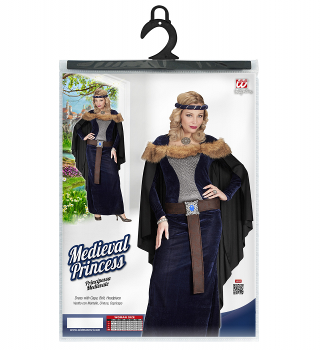 Costum Printesa Medievala Adult [3]
