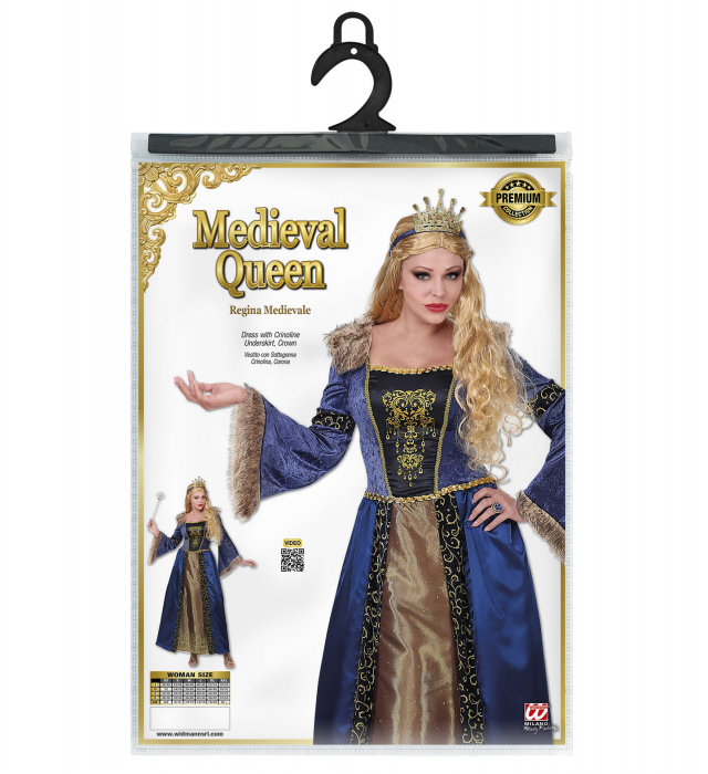 Costum Regina Medievala Adult Premium [4]