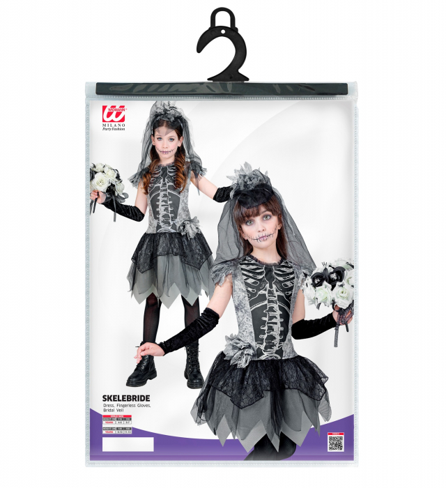Costum Schelet Mireasa Copii [3]