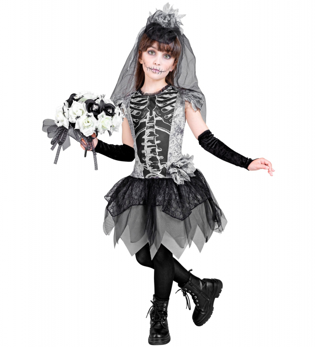 Costum Schelet Mireasa Copii [1]
