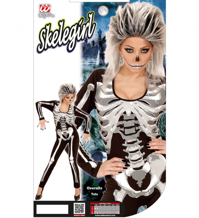 Costum Schelet Negru Femei [4]