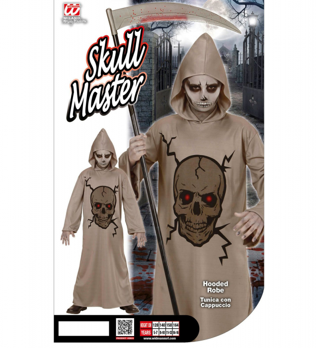 Costum Schelet Roba Gri [3]