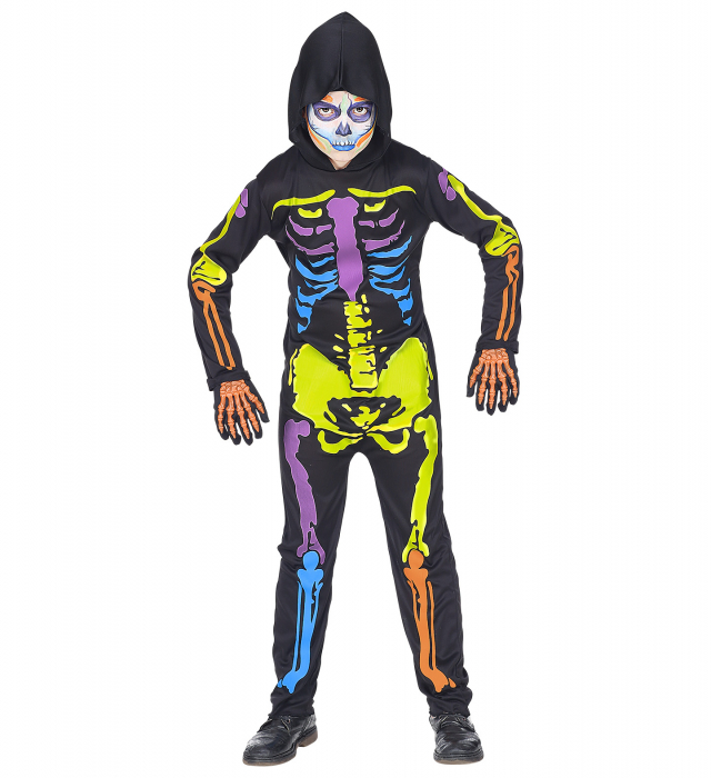 Costum Schelet Salopeta Colorat [2]