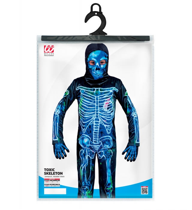 Costum Schelet Toxic Copii [2]