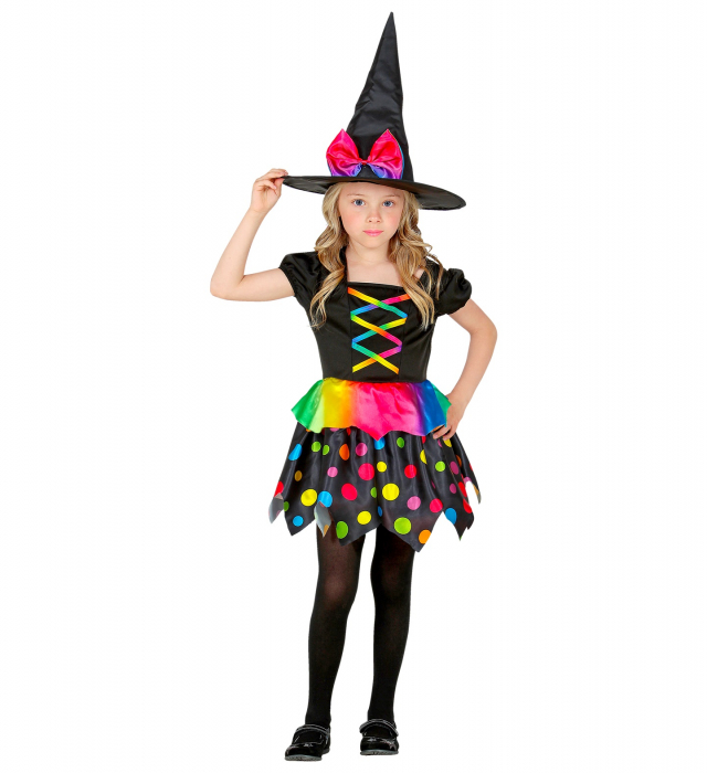 Costum Vrajitoare Buline Colorate [3]