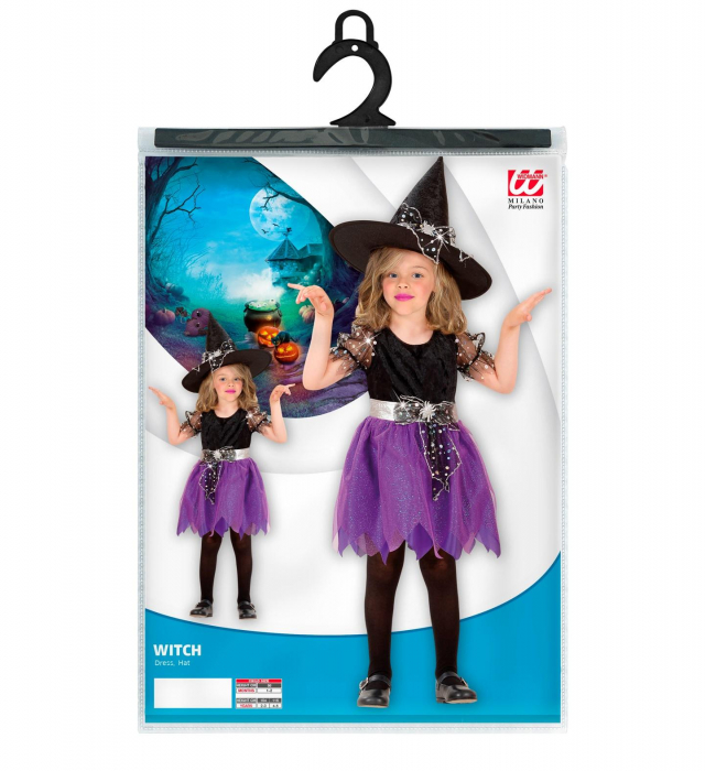Costum Vrajitoare Fetita Mov [2]