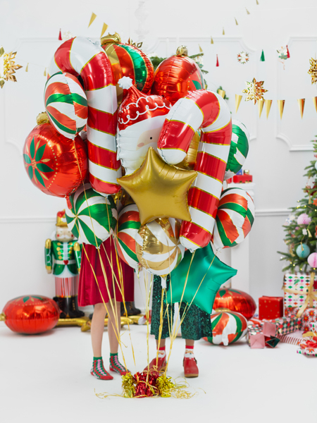 Balon Folie Glob Craciun - 45 cm [6]