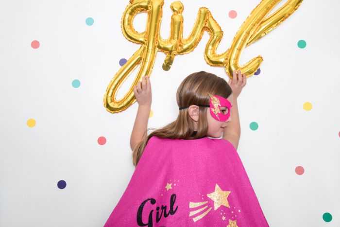 Balon Folie Girl, Auriu - 77 cm [5]