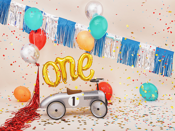 Balon Folie One, Auriu - 66x37 cm [2]