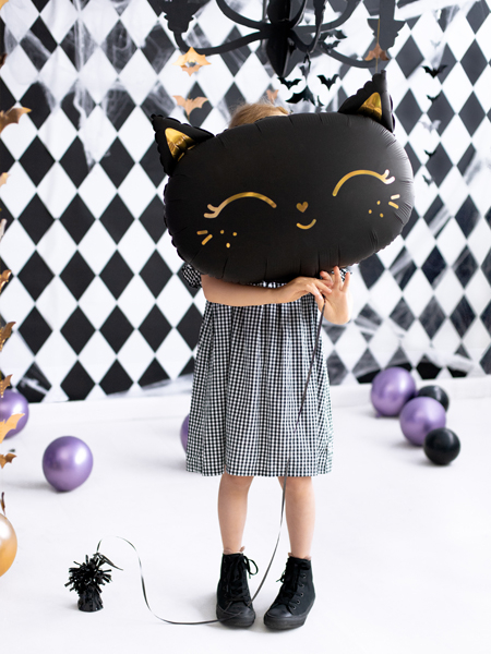 Balon Folie Pisica, Negru - 48x36 cm [5]