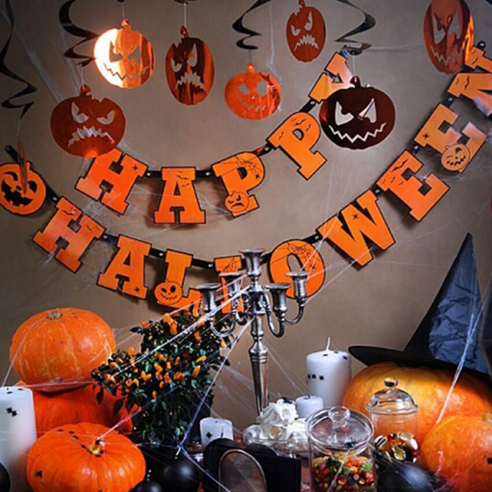 Ghirlande Halloween, dovleci [2]