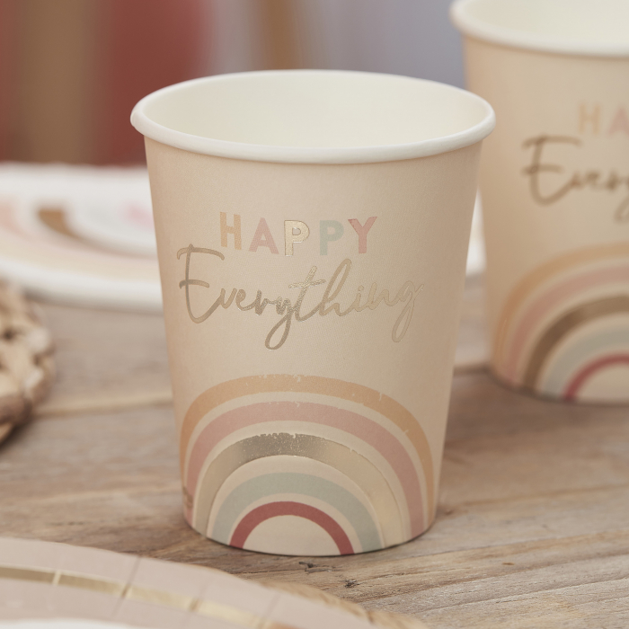 Set 8 Pahare Curcubeu Happy Everything, 266 ml [2]