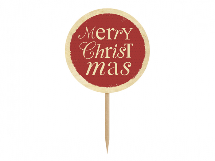 Set 6 Decoratiuni Prajitura Craciun [2]