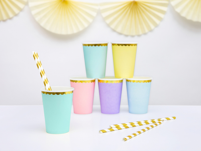 Set 6 Pahare Verde Menta, 220 ml [3]