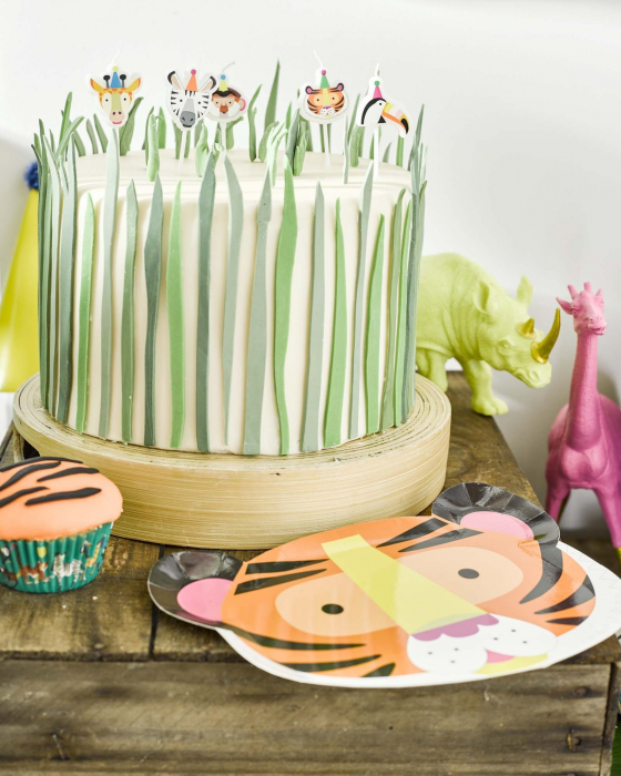 Set 5 Lumanari Party Animals [3]
