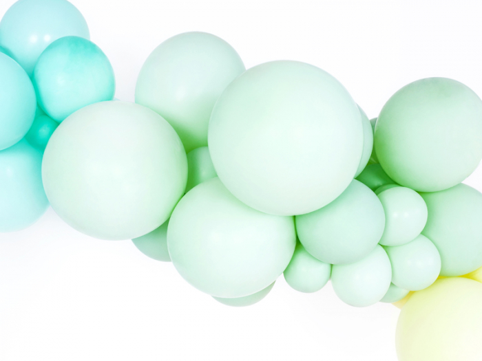 Set 10 Baloane Verde Pastel - 30 cm [2]
