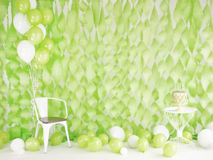 Set 10 Baloane Verde Lime Pastel - 30 cm [2]