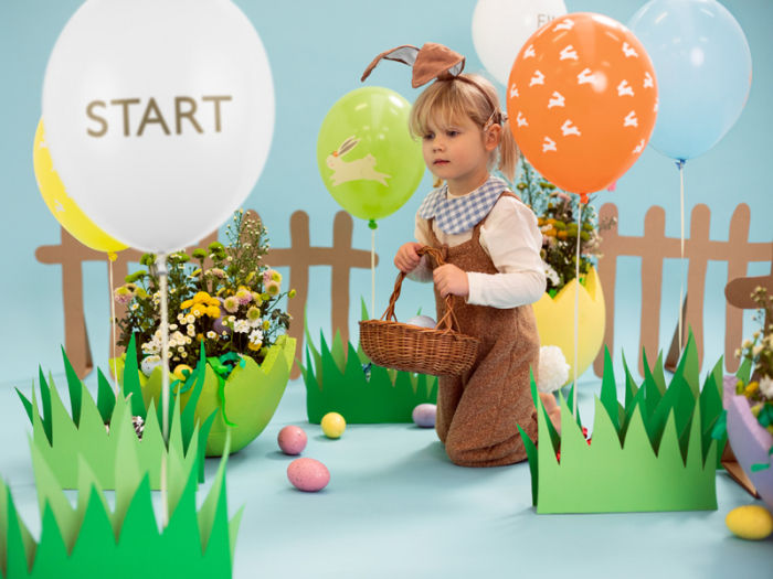 Set 7 Baloane Iepuras Egg Hunt - 30 cm [4]