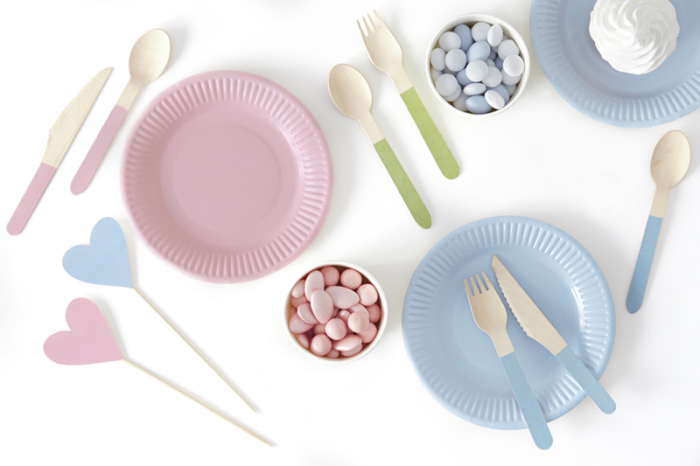 Set 18 Tacamuri Lemn, Mix - 16 cm [3]