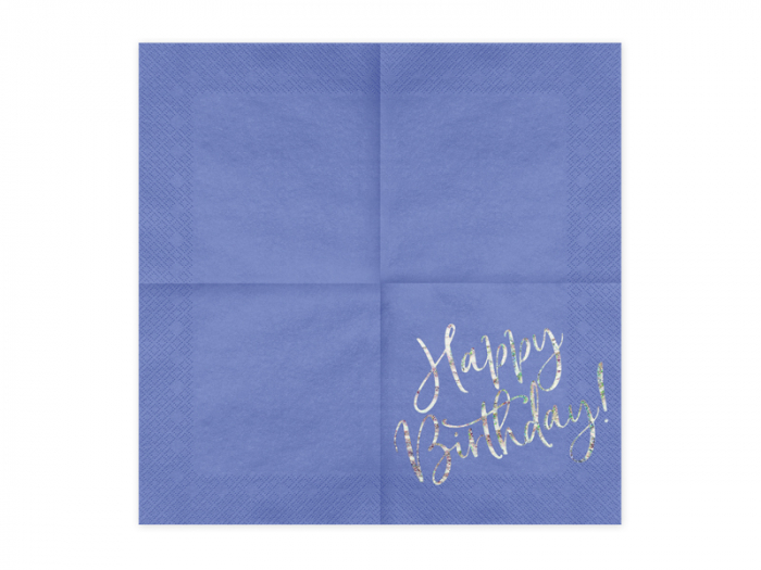 Set 20 Servetele Happy Birthday [2]