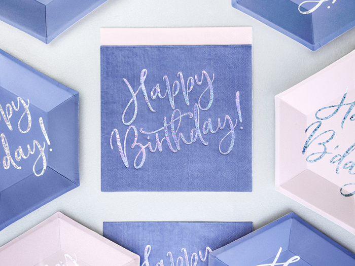 Set 20 Servetele Happy Birthday [3]