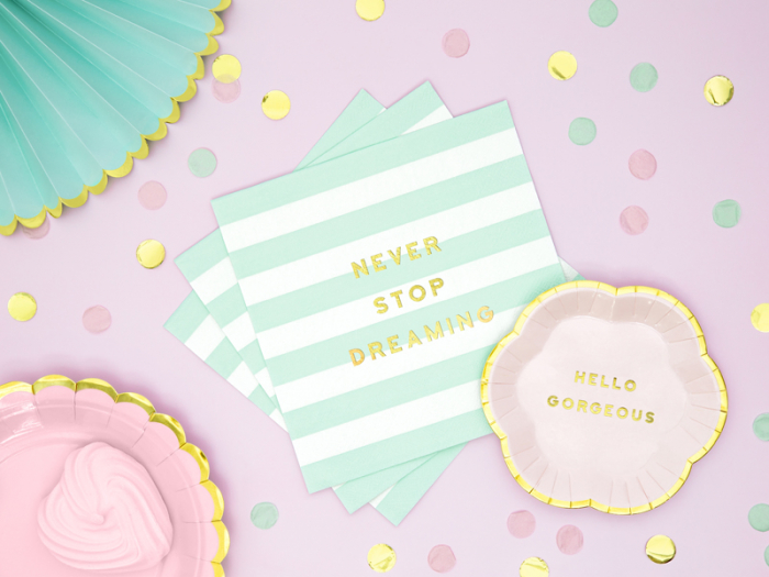 Set 20 Servetele Never Stop Dreaming [3]