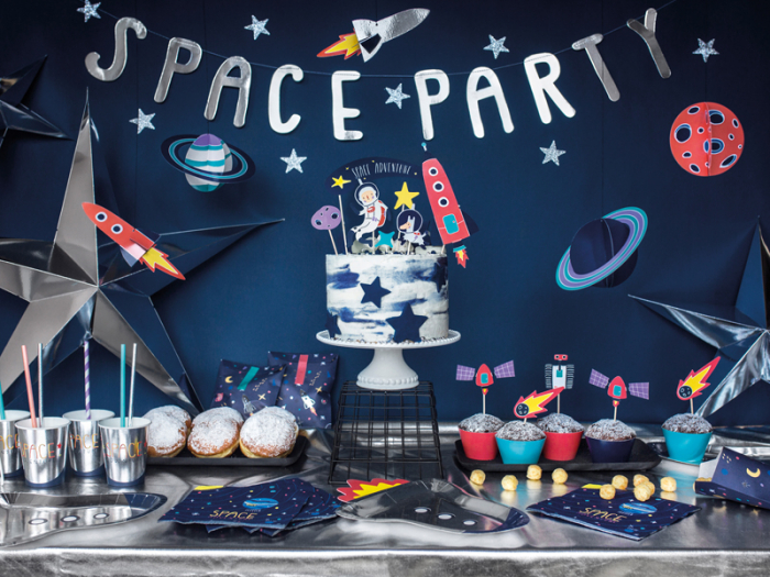 Set 20 Servetele Space Party [4]