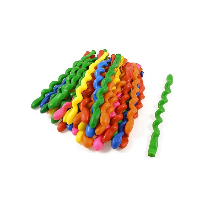 Set 30 Baloane Latex Multicolor Spirala - 100 cm [3]