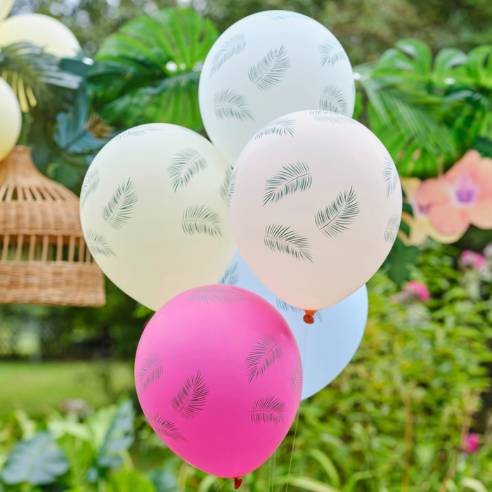 Set 5 Baloane Frunze Tropicale - 30 cm [2]