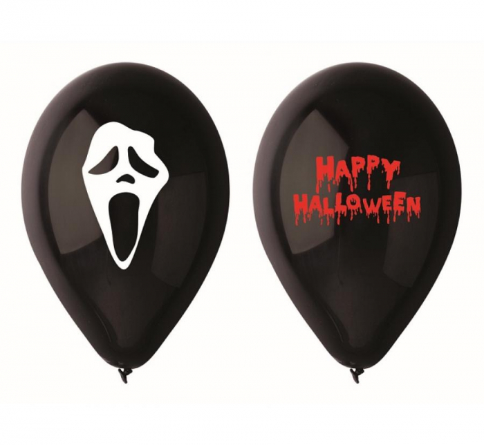 Set 5 Baloane Happy Halloween Scream, 30 cm [2]