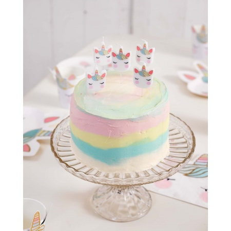 Set 5 Lumanari Unicorn [2]