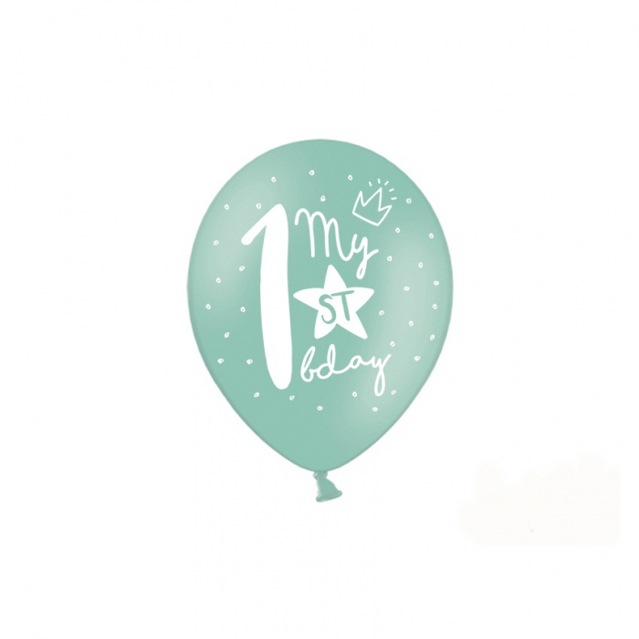 Set 6 Baloane Aniversare 1 an - 30 cm [6]