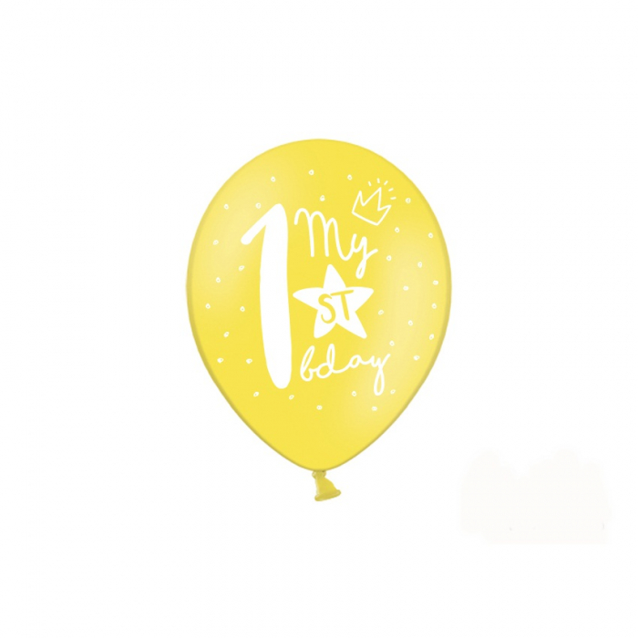 Set 6 Baloane Aniversare 1 an - 30 cm [5]