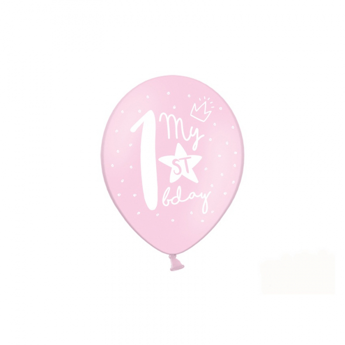 Set 6 Baloane Aniversare 1 an - 30 cm [4]