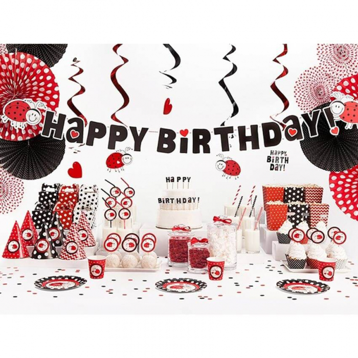 Set 6 Baloane Buburuza - 30 cm [2]