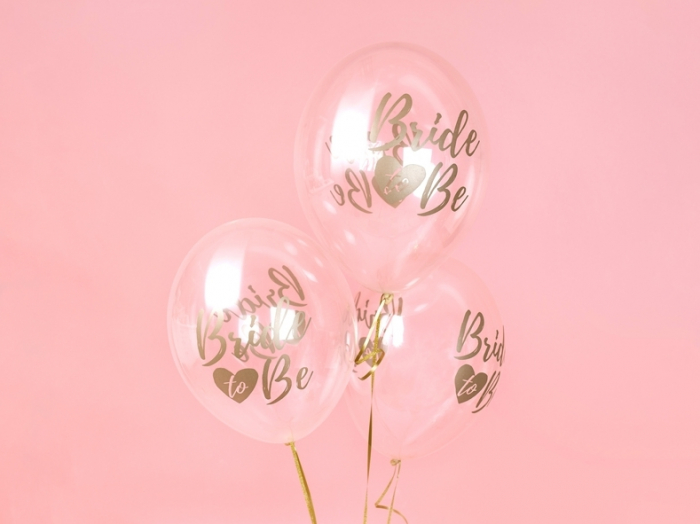 Set 6 Baloane Transparente Bride to Be - 30 cm [2]
