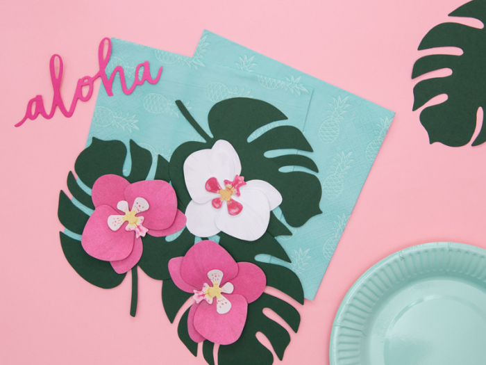 Set 6 Decoratiuni Aloha - Orhidee [2]