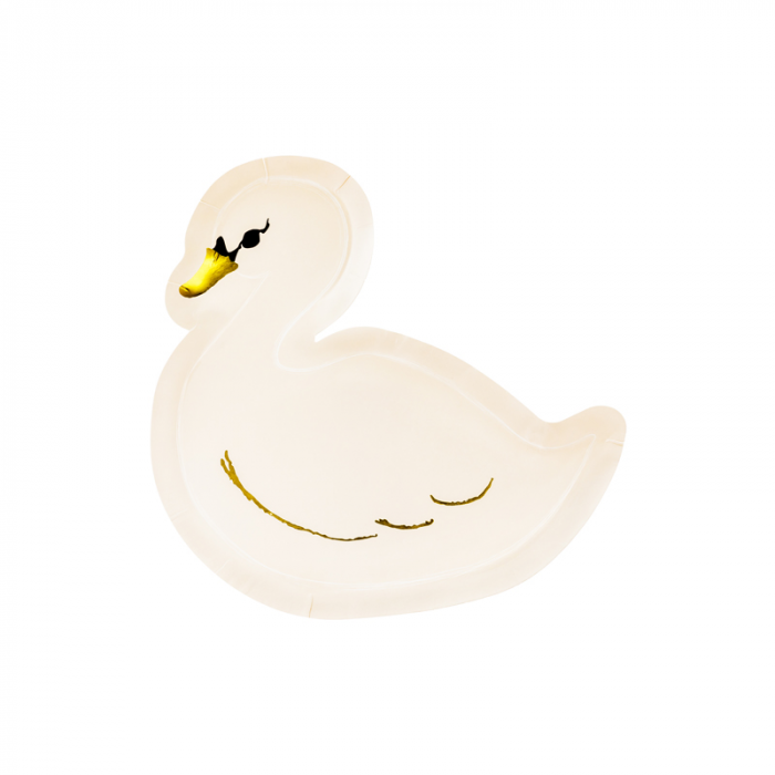 Set 6 Farfurii Lovely Swan, 23.5 cm [1]