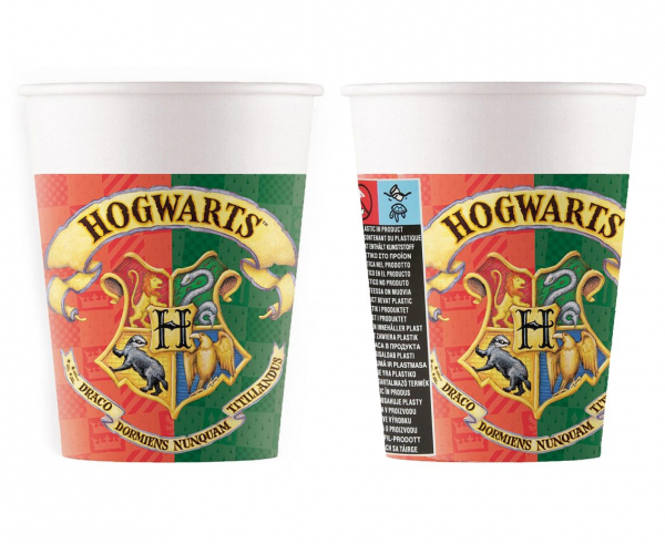 Set 8 Pahare Harry Potter, 200 ml [2]