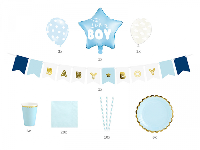 Set Decoratiuni Petreceri - It's a boy [2]